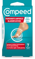 Compeed Blarenpleisters small - Blarenpleisters - blarenpleisters bieden directe pijnverlichting, snellere genezing - 7 stuks