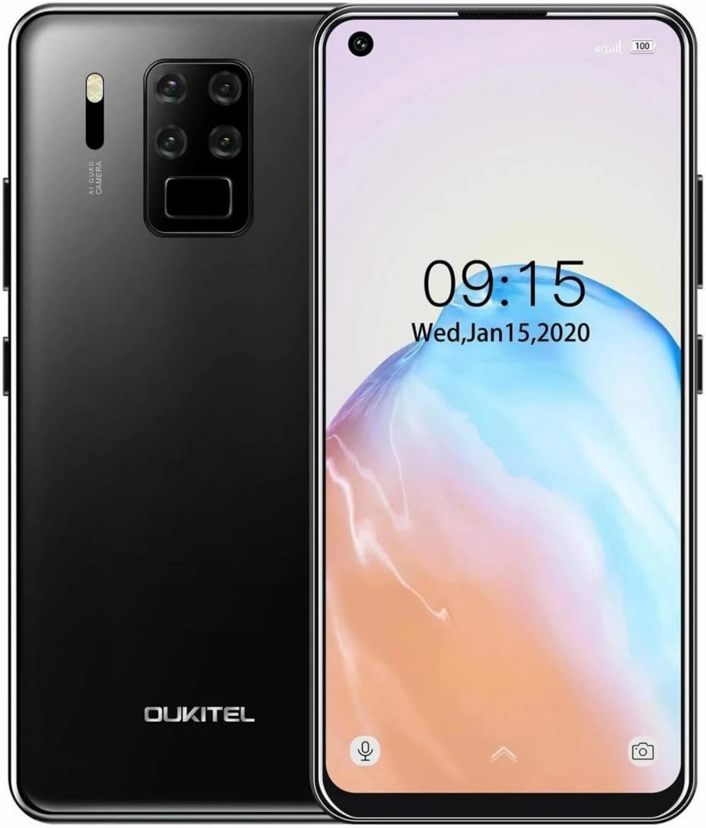 4G Smartphone met 16MP Quad Camera, 6.55 inch HD+ Scherm en 4000 mAh Batterij