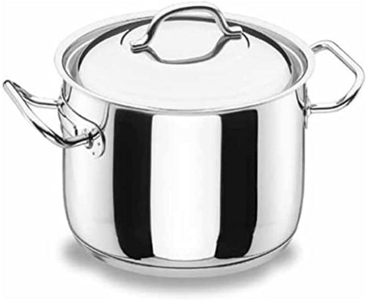 Professionele Kookpan RVS 24 cm voor Alle Warmtebronnen