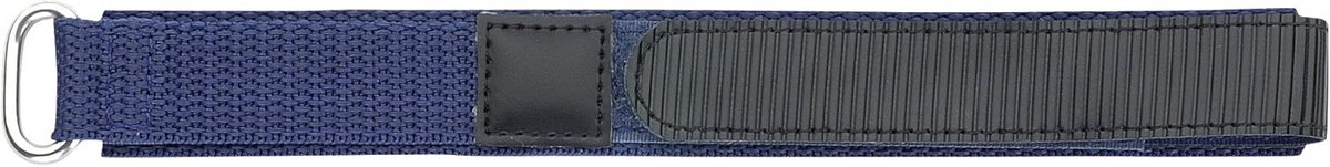 Textiele Horlogeband met Klittenbandsluiting - Universele Pasvorm