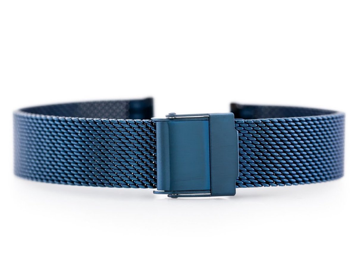 Pacific M6 Serie - Roestvrijstalen Horlogeband - 12mm - Granat - PVD-Coating