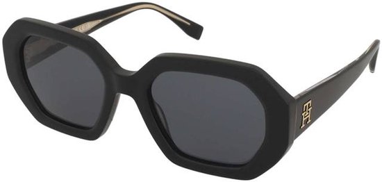Tommy Hilfiger TH 2155/S 807 Zonnebril - Dames - Zwart — afbeelding 4