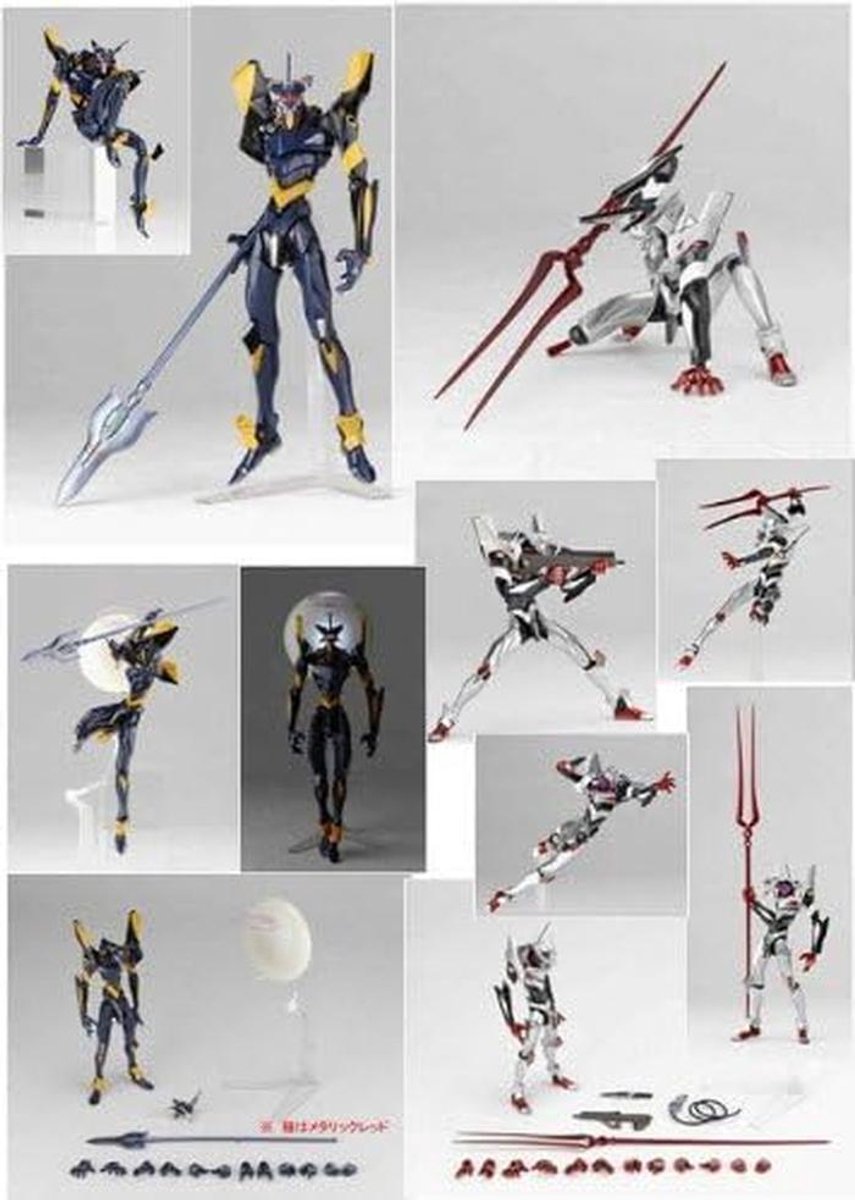 Premium Actiefiguur Set: Mecha & Transformer Model