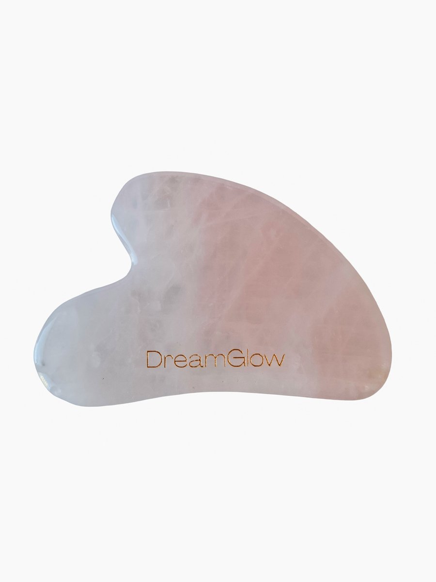 DreamGlow Gua Sha Steen – Rozenkwarts