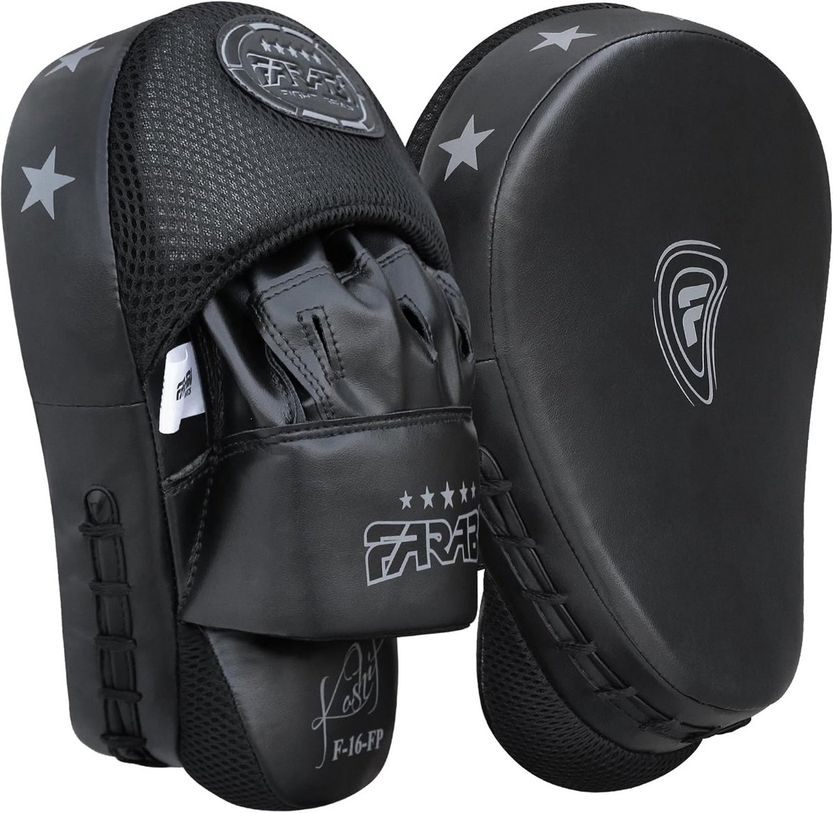 Gebogen Focus Pads voor Boksen en MMA Training - Junior & Senior Bokspads