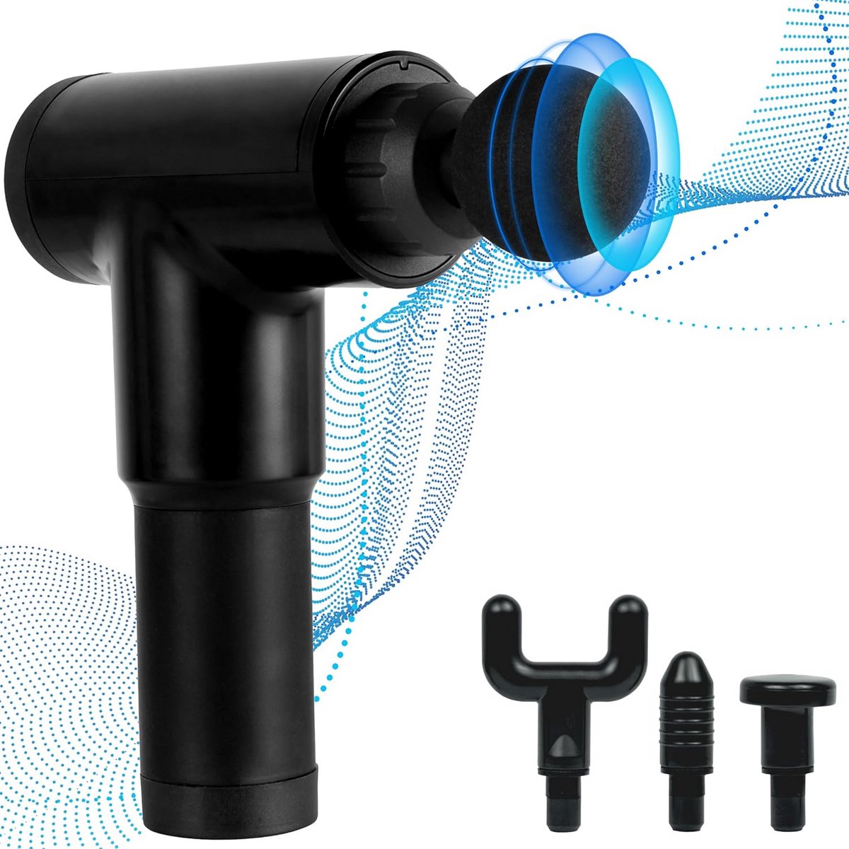 Massage gun professioneel - Sport relax apparaat - Inclusief opbergkoffer - Massagekoppen