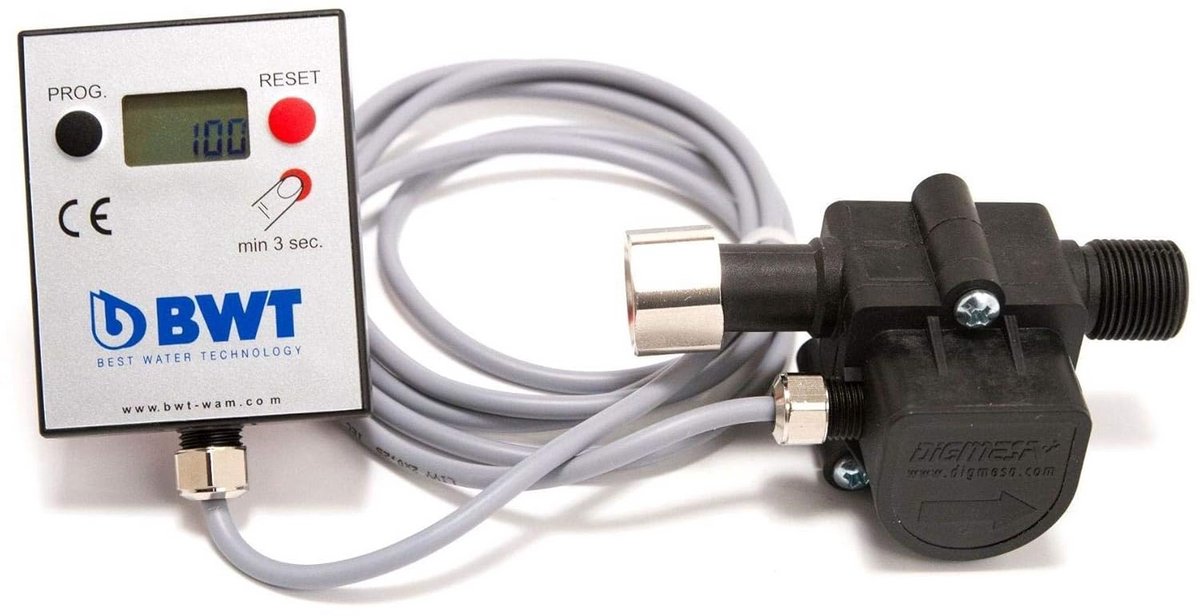 Watermeter met LCD voor Waterfilters Voor Filtratiepatronen