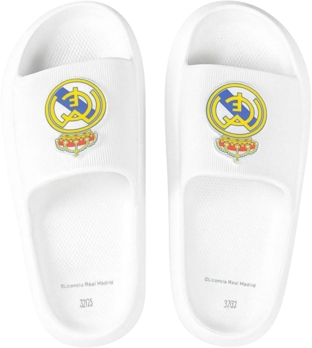 Cerda Group Eva Real Madrid Slippers Wit EU 34-35 Kinderen
