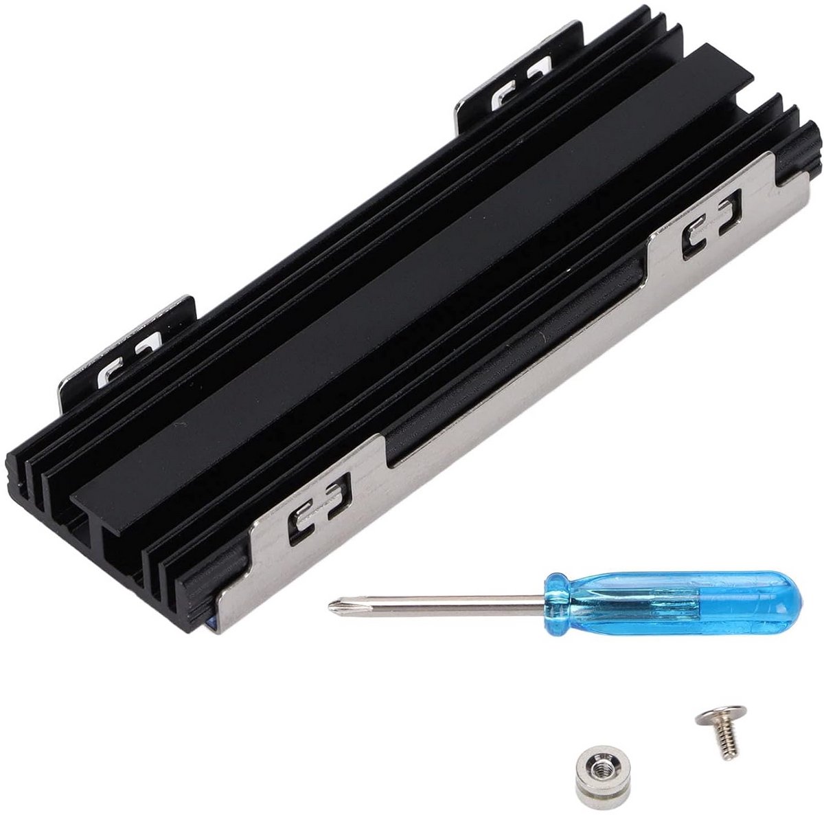 Aluminium Heatsink voor M.2 2280 SSD - Koelvin voor Optimale Koeling