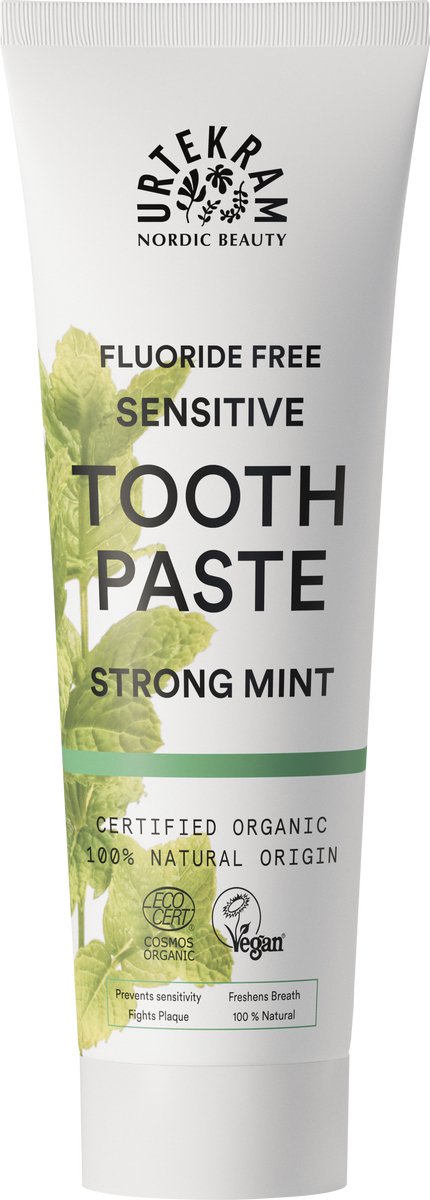 Urtekram Tandpasta Senstive Strongmint