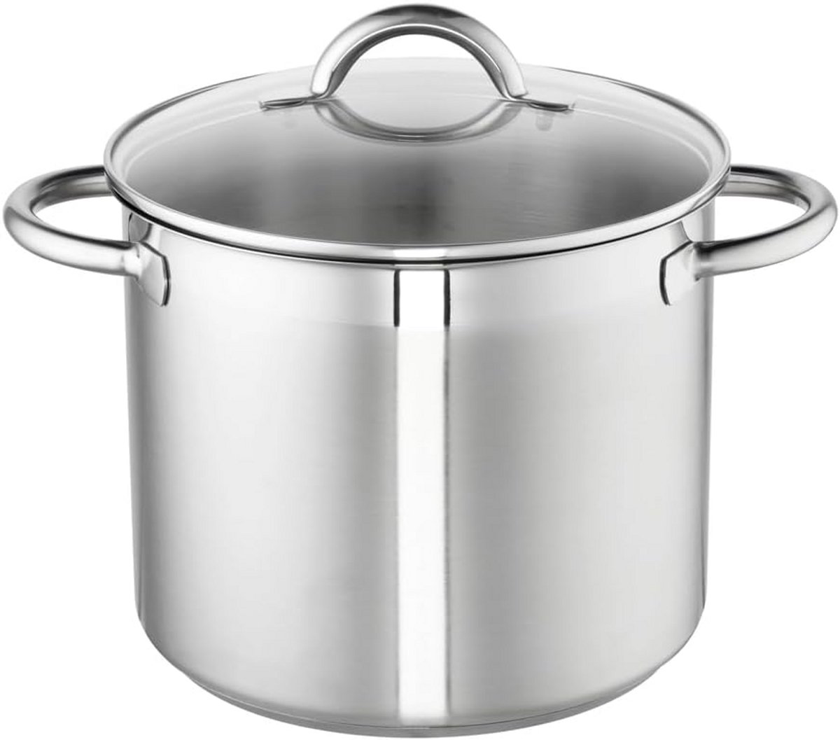 Grote Soeppan 9 Liter met Deksel - 24 cm - RVS 18/10 Kookpan