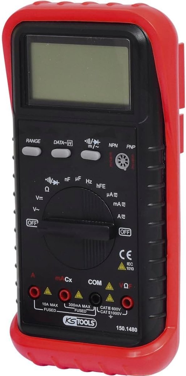 Digitale Multimeter met Testpennen en Krokodillenklemmen - Nauwkeurige Metingen