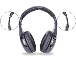 Elkuaie TV-koptelefoon - Draadloos - Draadloze stereo-tv-hoofdtelefoon - 1 Stuk - Zwart
