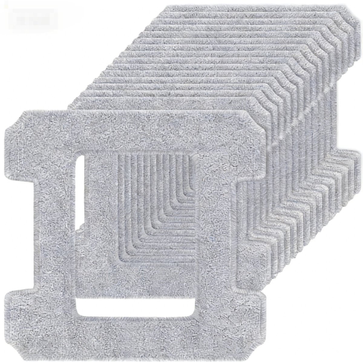 Gigicial Microvezel reinigingsdoekjes - Glasreiniger - Voor ECOVACS WINBOT W2S en W2S Omni - 16 stuks - Transparant