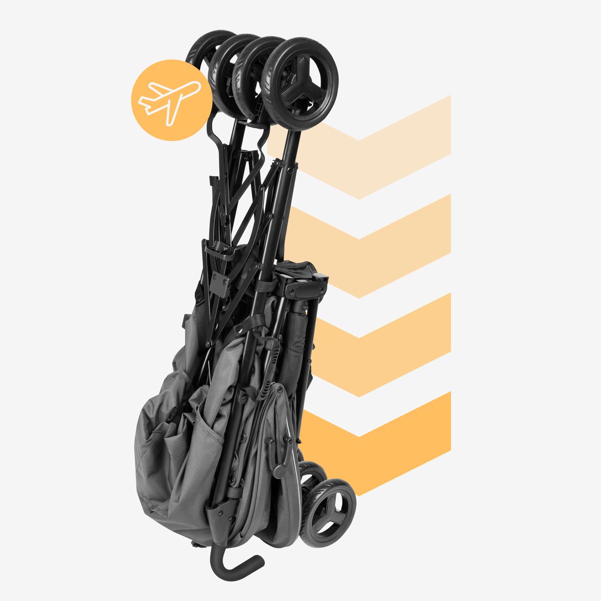 Tulano Davos 35 kinderwagen - Licht & compact - Verstelbare - afbeelding 3