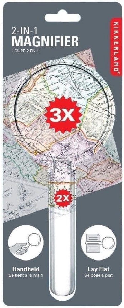 Set van 2 Handloepen met Vergrootglas