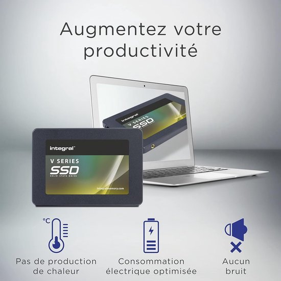 Interne SSD - Opslag Schijf - Snellere Computer - SATA III Interface - 2.5 Inch - zwart van Merkloos — afbeelding 4