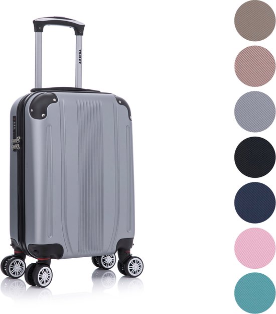 Bosdela Harde koffer - koffer - handbagagekoffer, blauw, 50cm,60cm,71cm, 823 liter Bosdela Harde koffer - koffer - handbagagekoffer, blauw, 50cm,60cm,71cm, 823 liter