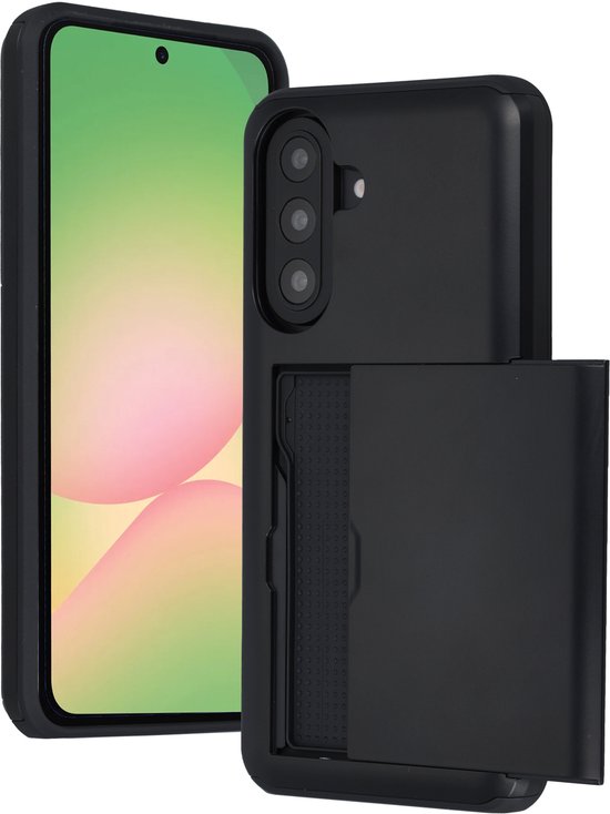 imoshion Étui avec Porte-cartes - Compatible avec Samsung Galaxy A57 (5G) - Zwart