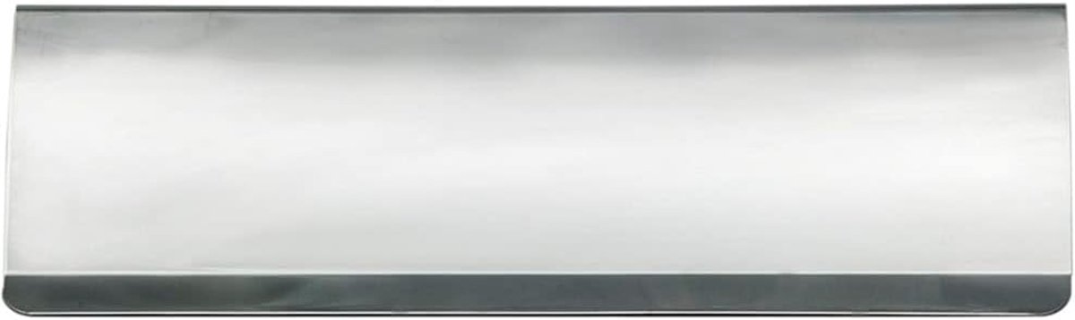 Interieur Brievenbusklep RVS Look - 300x95mm - Afdekplaat voor Voordeur