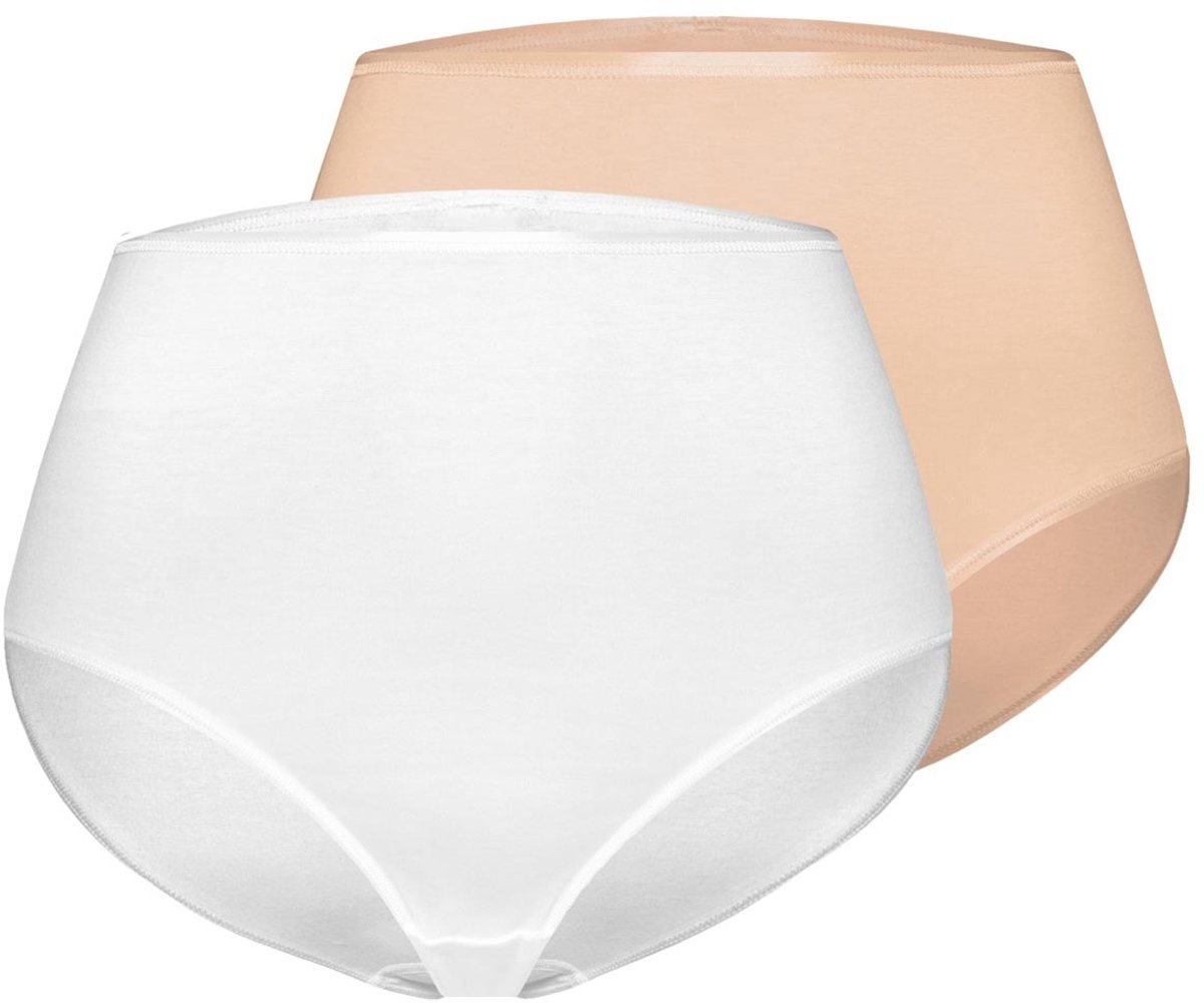 Hanro Dames maxi slip 2 pack Cotton Seamless