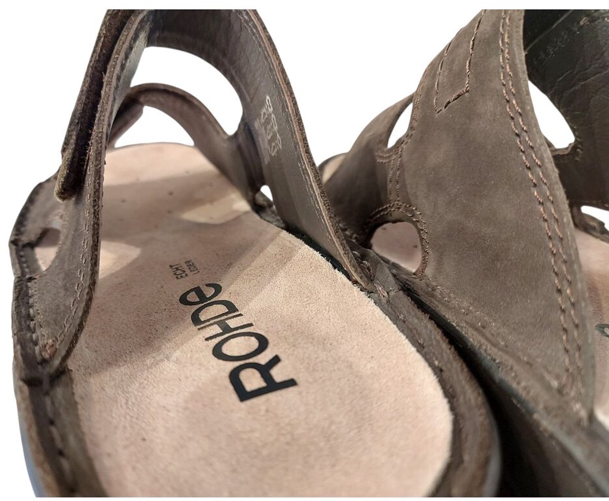 Rohde Slipper 5991 Espresso Verwisselbaar Voetbed
