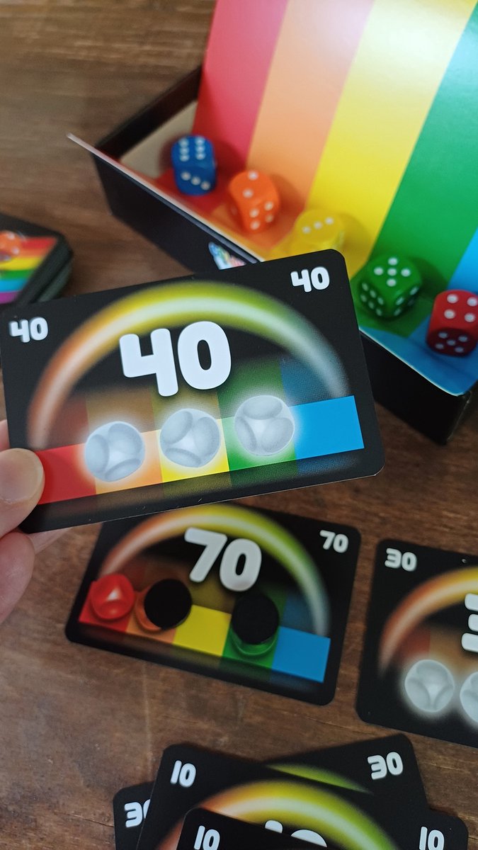 Tactic Colour Yatzy – Dobbelspel – Kleurrijk Familiespel – Met Regenbooginlay en QR Uitleg – Vanaf 6 Jaar – 2 of Meer Spelers — cadeau in Spellen & Speelgoed - foto 3
