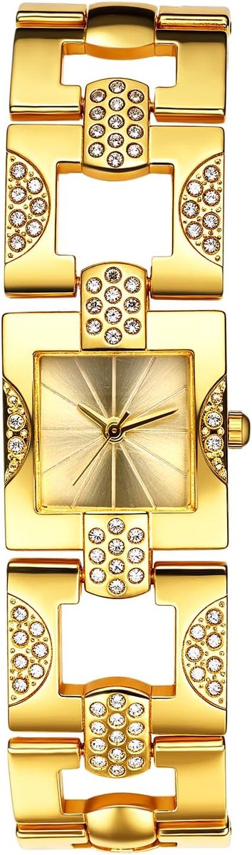 Dames Horloge - Armband Horloge - Dagelijkse Mode - Rechthoekige Behuizing - 5 x 5 x 1 cm