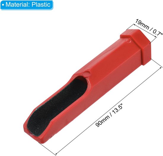 Pool Cue Tip Trimmer Set 2 Stuks - Draagbare Biljart Cue Tip Shaper & Reparatie Tool voor Snooker van Merkloos — afbeelding 3
