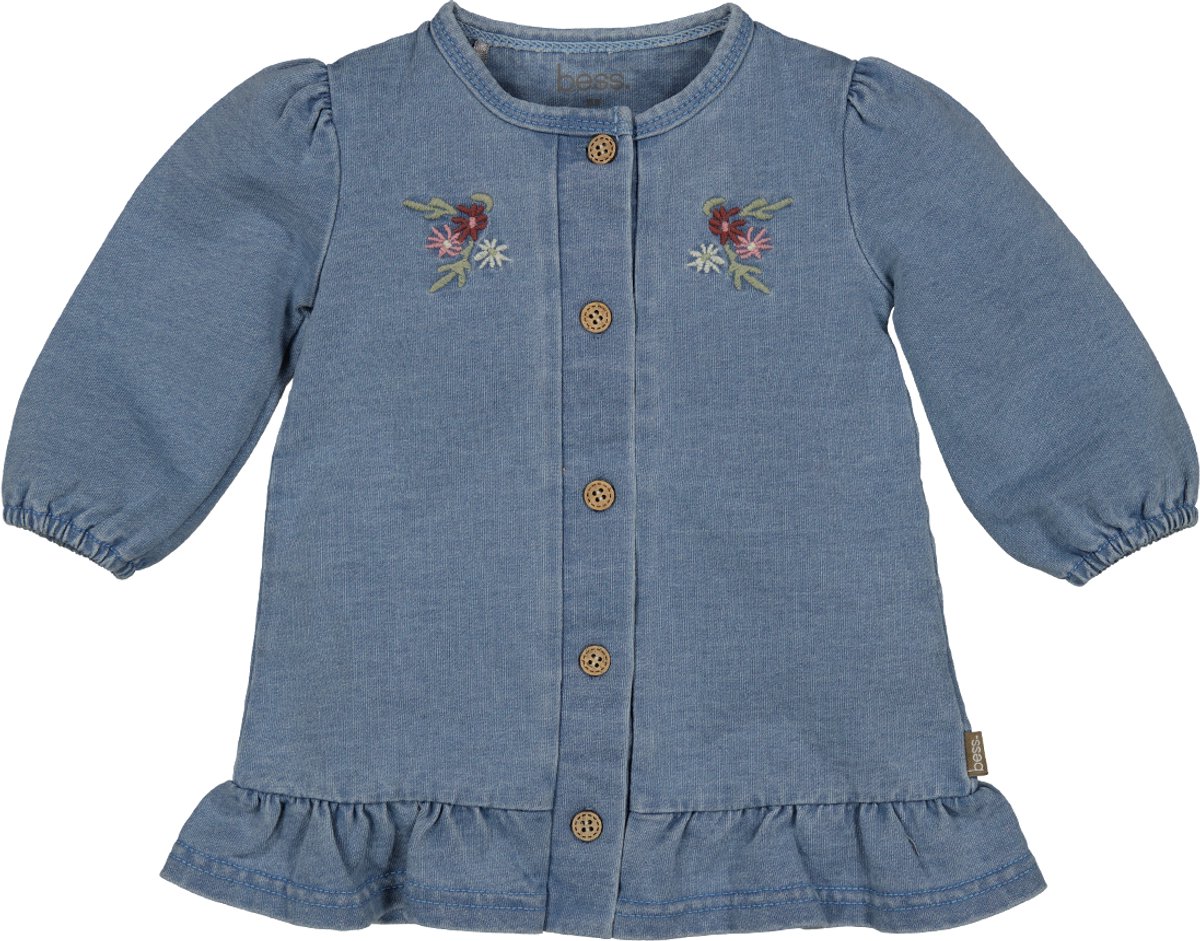 B.E.S.S. Baby Denim Jurkje maat 80