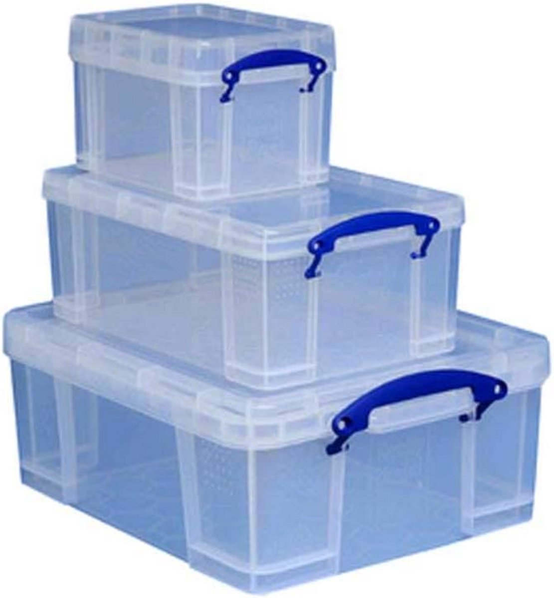 Bakken Set 3 Delig 3 L 9 L 18 L Transparant