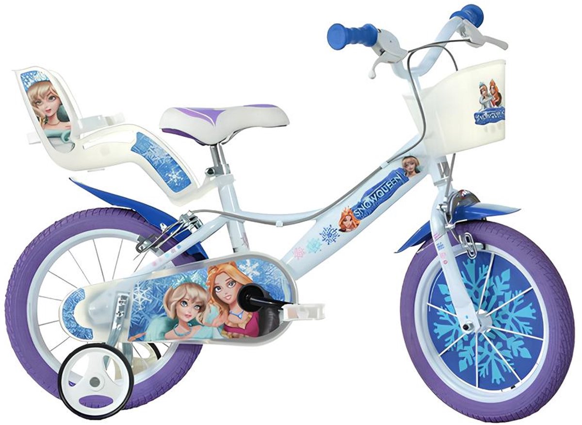 Dino Bikes Kinderfiets Snow Queen 16 inch