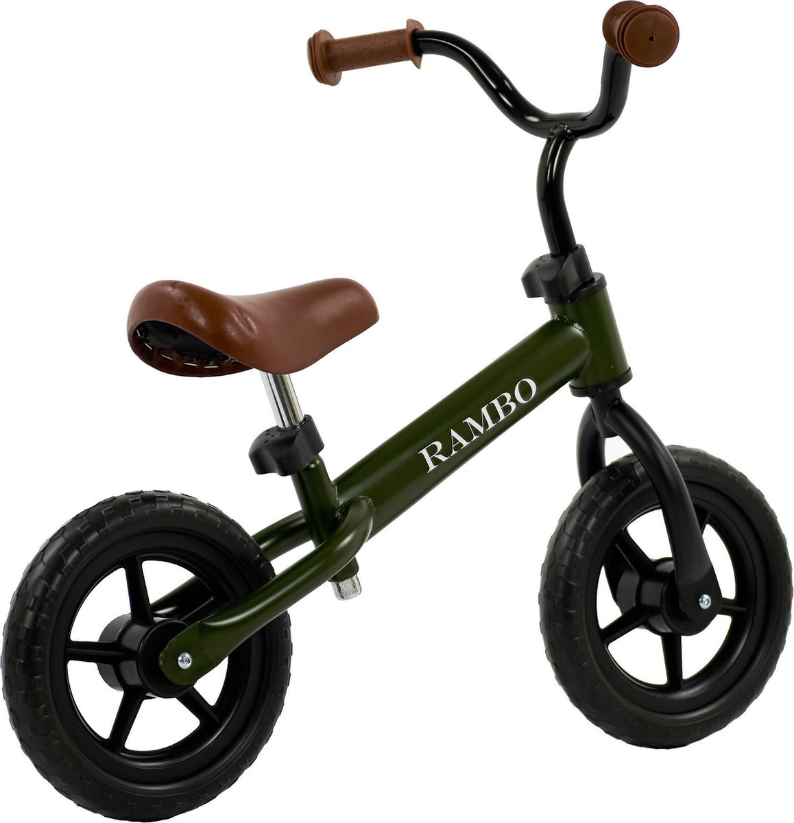 Sajan Rambo Loopfiets - Mat-Groen | bol.com