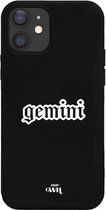iPhone 12 Pro Case - Gemini Black - iPhone Zodiac Case