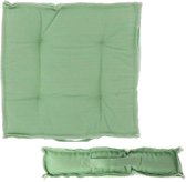 Unique Living | Boxkussen Scandic | Outdoor Collectie | Groen | 45x45x8cm