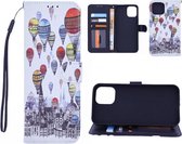 Xiaomi Mi 11 Lite Bookcase hoesje met print - Air Balloon