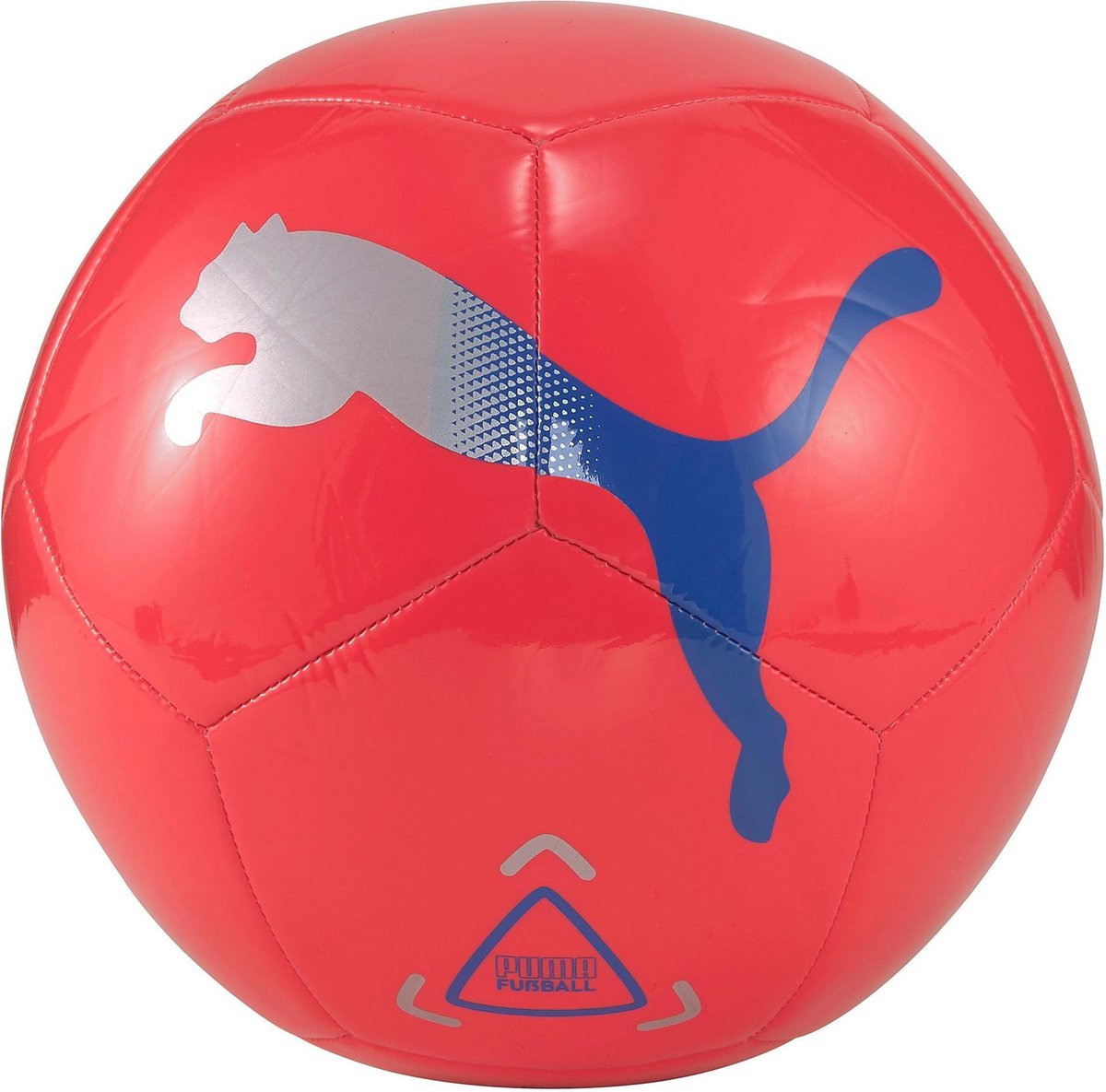 Puma Icon Voetbal Rood/Blauw - Maat 5