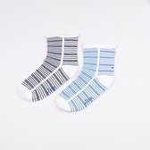 Duurzame sokken Vodde Sophia 2-pack Blue / 35-38
