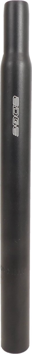 Zadelpen kaars Edge ø27,2mm / 300mm aluminium - zwart