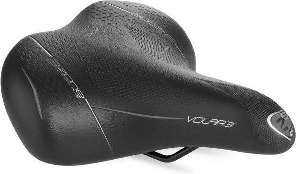 Selle Bassano Bigcity Volare 3 Zone Comfort Plus - Fietszadel - Zwart |  bol.com