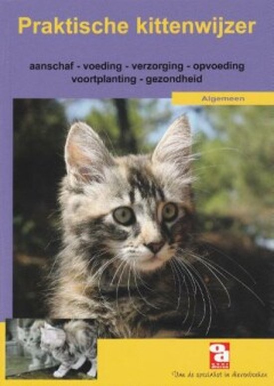 Cover van het boek 'Praktische kittenwijzer' van  Onbekend