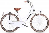 Zonix Transportfiets City Reflex 28 Inch Mat Wit 57 Cm