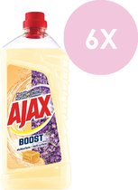 Ajax Allesreiniger - Marseille & Lavendel - 6 x 1.25l