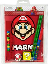 Super Mario Fancy Schrijfwaren Set 5 delig