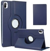 Hoesje geschikt voor Xiaomi Mi Pad 5 Hoes - Mi Pad 5 Pro hoes Donker Blauw - Mi Pad 5 case - 360° draaibare Hoes Kunstleer - Hoes Xiaomi Mi Pad 5 - Mi Pad 5 Pro case