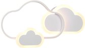Trio Cloudy - Kinderkamer plafondlamp - Wit