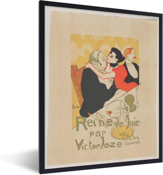 Fotolijst incl. Poster - Queen of Joy - Schilderij van Henri de  Toulouse-Lautrec -... | bol.com