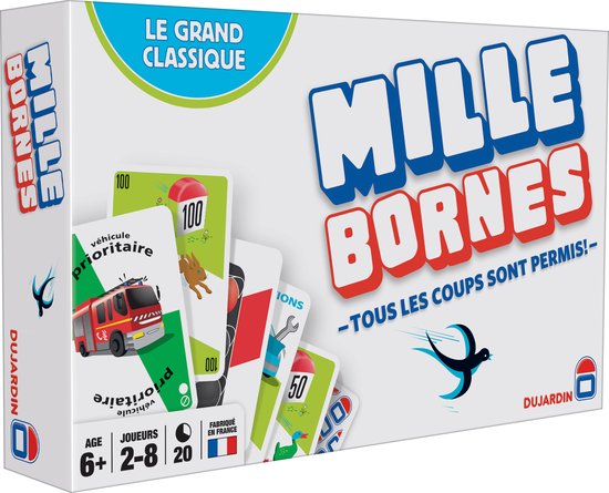 Thumbnail van een extra afbeelding van het spel 1000 Bornes Le Grand Classique Pocket - Kaartspel