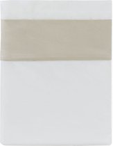 Alexandre Turpault - Teo - Tweekleurig laken in katoen satijn 180 x 290 cm