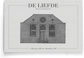 Walljar - De Liefde - Muurdecoratie - Poster